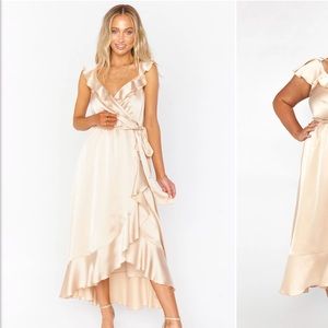 Samantha dress in Champagne- show me your mumu